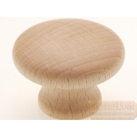 Bükk gomb fogantyú 25mm