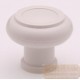 Fehér gomb fogantyú 27mm