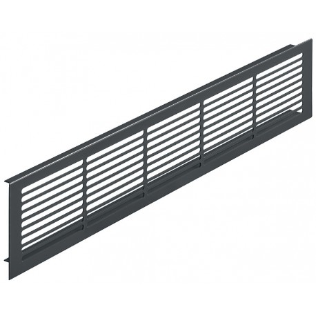 Alumínium szellőzőrács 500x86mm